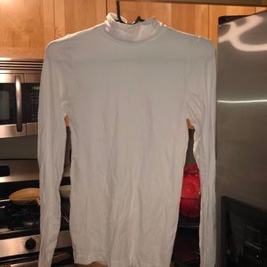 White turtleneck